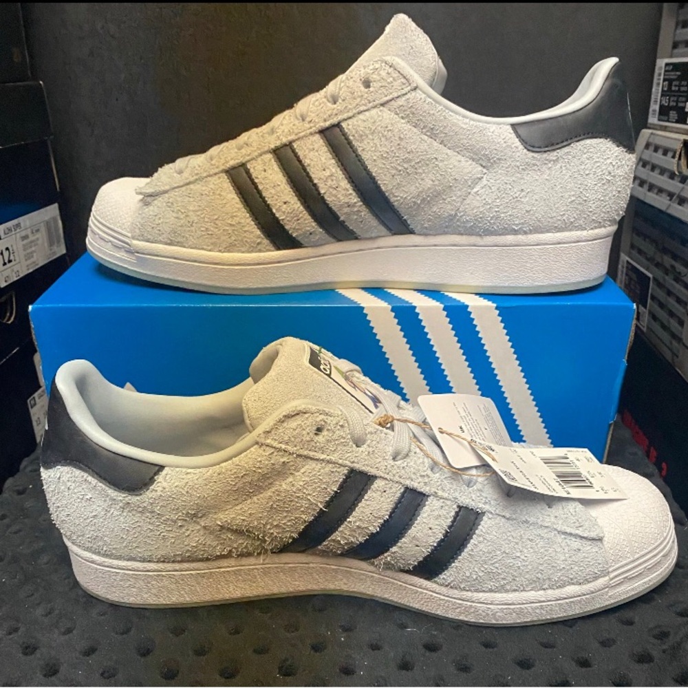 Adidas Superstar “Into the Metaverse” Indigo Herz Edition IE1842 13M DS - Picture 2 of 15
